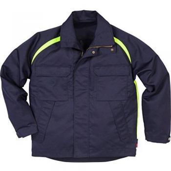 Chaqueta de soldador Fristads 4031 flam, color azul oscuro, talla XL