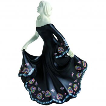 Nadal Figura Decorativa Remolino, Resina, Multicolor, 7.50x12.50x18.50 cm