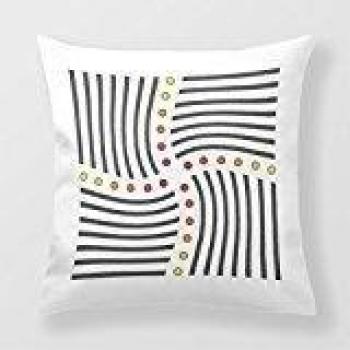 Cushion Throw Pillow Fashion Desi Square Throw Pillow Covers