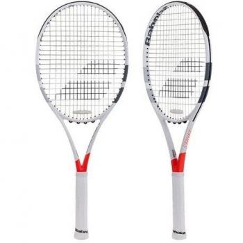 Babolat Pure Strike Team Unstrung Raquetas de Tenis, Hombre, Blanco / Rojo, 3