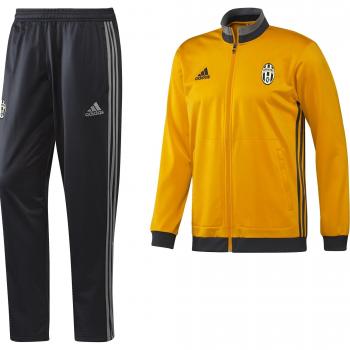 adidas Juve Pes - Chándal para hombre, color dorado / gris, talla S