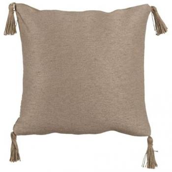 Cojín Beige 45 x 45 cm