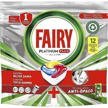 Cápsulas de Lavavajillas Fairy Platinum Plus 12 Unidades Rojo