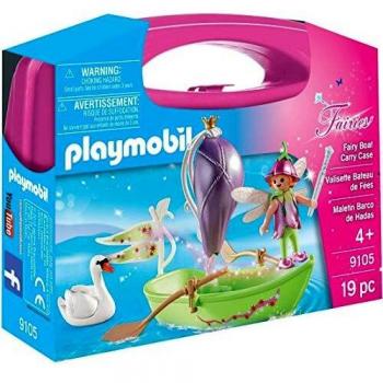 PLAYMOBIL- Maletín Barco de Hadas, Multicolor, única