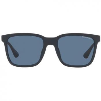 Armani Exchange AX 4112SU Rectangular Blue Sunglasses