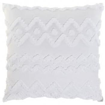 Cojín Home ESPRIT Blanco 60 x 60 cm