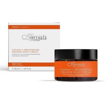 Skinchemists Unisex Vitamin C Brightening Orange Night Cream 50ml - One Size
