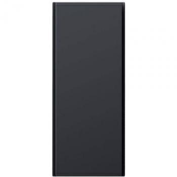 Radiador eléctrico vertical 110 x 45 cm antracita 1000W con display digital y bajo consumo