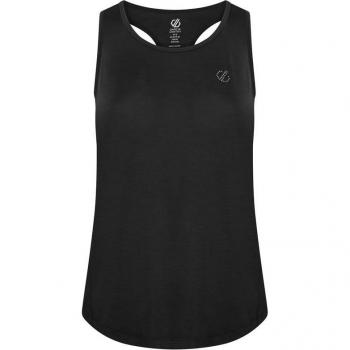 Camiseta de Tirantes Mujer Dare 2b Agleam Blanco Negro