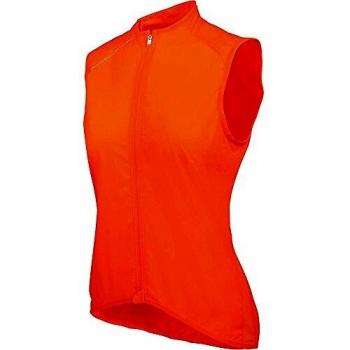 POC AVIP WO LT Wind Chaleco Ciclismo Impermeable, Mujer, Naranja