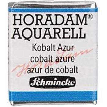 Schmincke : Horadam Watercolour Paint : Half Pan : Cobalt Azure
