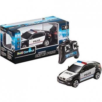 Revell- BMW X6 Police Juguetes a Control Remoto, Multicolor