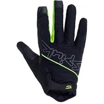 Spiuk XP Country Guantes Largos, Hombre, Negro/Amarillo AV, XS