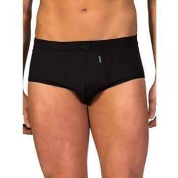 Slip con Abertura Abierto de Hombre ZD de Soja - Negro