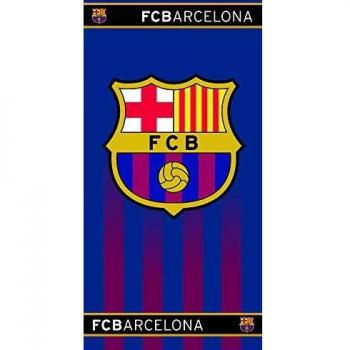Fc Barcelona Toalla 100% Algodón, Azulgrana 70 X 140 Cm