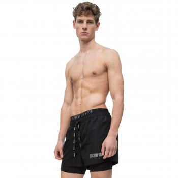 Calvin Klein KM0KM00298 Traje de Bano Hombre Negro M