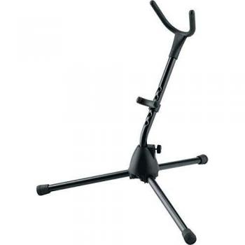 K&M 14300 Alto Tenor Saxophone Stand Black