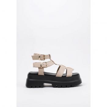 Krack Harmony NIX Sandalia De Plataforma mujer Beige 41