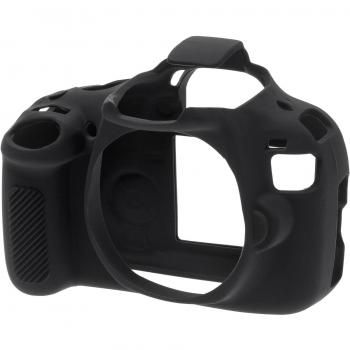 Bilora ECC1200DB - Carcasa de Silicona para Canon 1200D, Negro