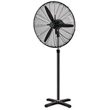 GSC Ventilador de pie metálico 26' 200W Negro 005000745