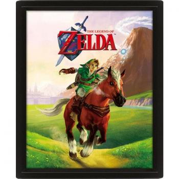 Póster 3D The Legend of Zelda Gallop
