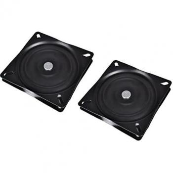 vidaXL 2X Bases Giratorias Asiento de Barco Estándar Recambios Accesorios Articulos Embarcaciones Veleros Resistentes a los Rayos UV 160x160x2.5mm