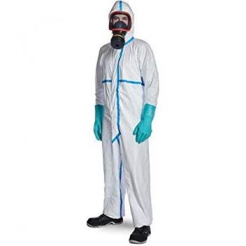 Buzo desechable Tyvek® 600 Plus talla XL blanco, categoría III, tipo 4/5/6