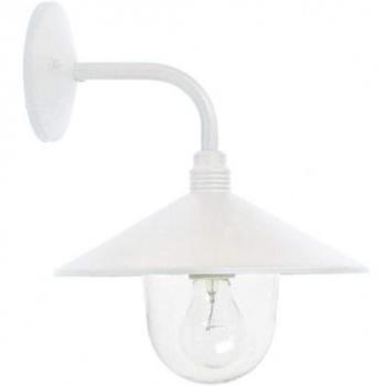Aplique de Exterior E27 en Aluminio Blanco IP44 Modelo Spectre