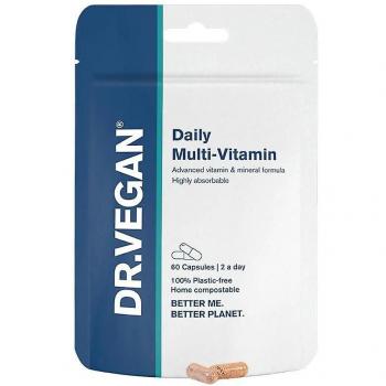 DR.VEGAN Daily Multi-Vitamin & Mineral Supplement - 60 Capsules