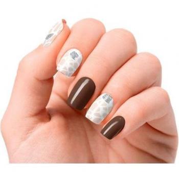 Nooves Suzanne Premium Glam Lámina Uñas Glitter 20uds