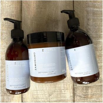 Pack completo para el cuidado y definición de rizos My Z Curls, con champú, gel definidor y mascarilla