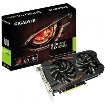 Gigabyte Nvidia GTX 1050Ti WF2 OC 4GB GDDR5 PCI-E