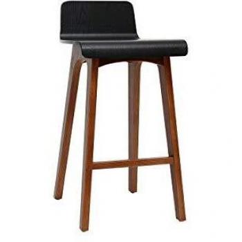 Taburete de bar negro 65 cm Baltik