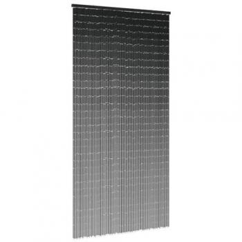 Dark Grey Bamboo Insect Door Curtain 100x220 cm