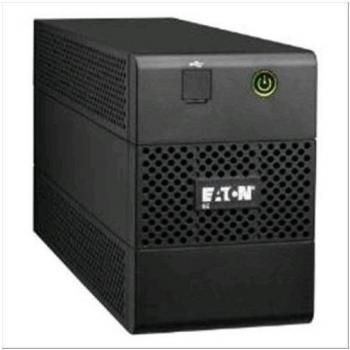 Eaton 5E 650IUSBDIN Sistema de Alimentación Ininterrumpida (UPS) Línea Interactiva, 650 VA, 360 W, Color Negro