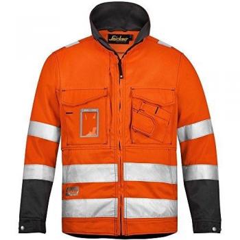 Snickers Workwear 1633 Chaqueta, HV Orange-Muted Black, 5