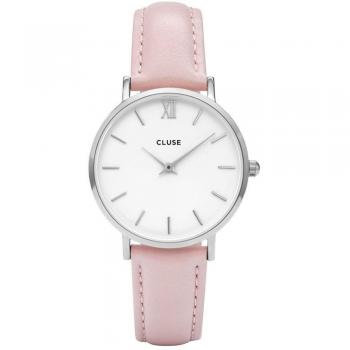 Cluse Womens Analogue Classic Quartz Watch with Leather Strap CL30005