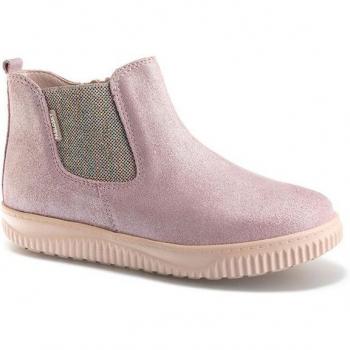 Botas Niña Pablosky de Piel Rosa/Lila 415776 con cremallera