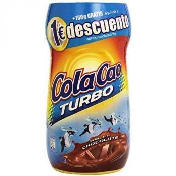 Cola Cao - Turbo bebida con sabor a chocolate - 750 g + 150 g - [Pack de 2]
