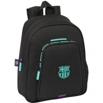 Mochila Infantil Adaptable a Carro F.C. Barcelona 3ª Equipación - Mochila con Asas Ajustables y Espalda Ergonómica, Compartimientos con Cremallera, Diseño Único y Licencia Oficial, Dimensiones