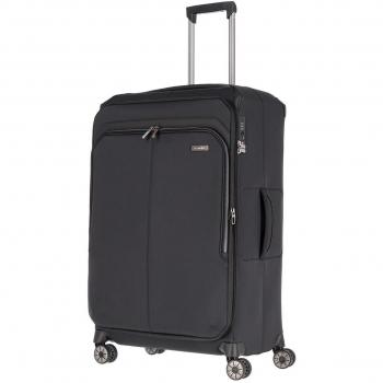 Travelite Priima Expandable Black 4-Wheel Trolley L (79cm)
