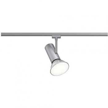 Spot URail Apol E27 50W cromo mate, compatible con SmartHome