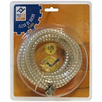 PROFER HOME - Flexo Ducha Pvc Trans-Plata Profer Home 1,75 M