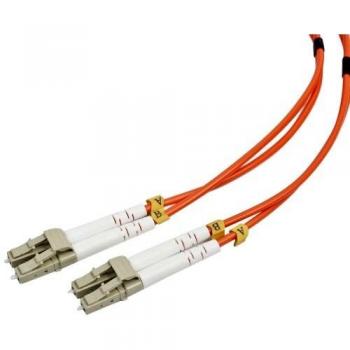 Gembird 1m LC to LC Duplex Multimode Fiber Optic Cable