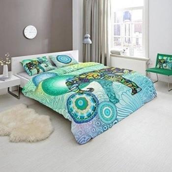 HIP 4943-H-1p - Juego de Funda Nórdica Explorer, multicolor, talla única 140 X 200 Cm