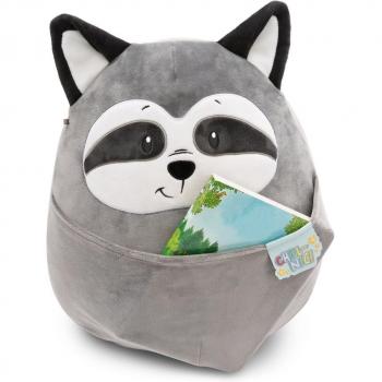 Cojín con forma de mapache NICI de 30 cm