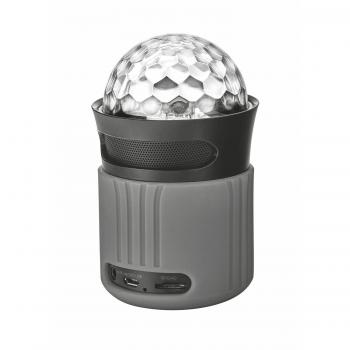 Trust Urban Dixxo Go - Altavoz inalámbrico con iluminación, Gris
