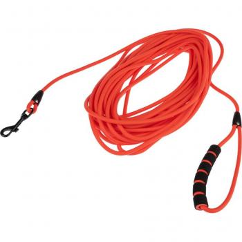 Correa de rastreo TIAKI Neo Comfort roja para perros - 15 m x 6 mm