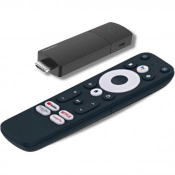 Reproductor Multimedia Bsl META C1 4K con Chromecast Integrado, 2GB RAM, 8GB ROM, Android 11, Chip Amlogic S905Y4, Decodificación AV1, WiFi de Doble