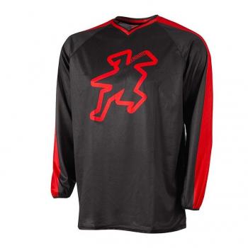 HEBO Camiseta Trial Baggy, Rojo, Talla M